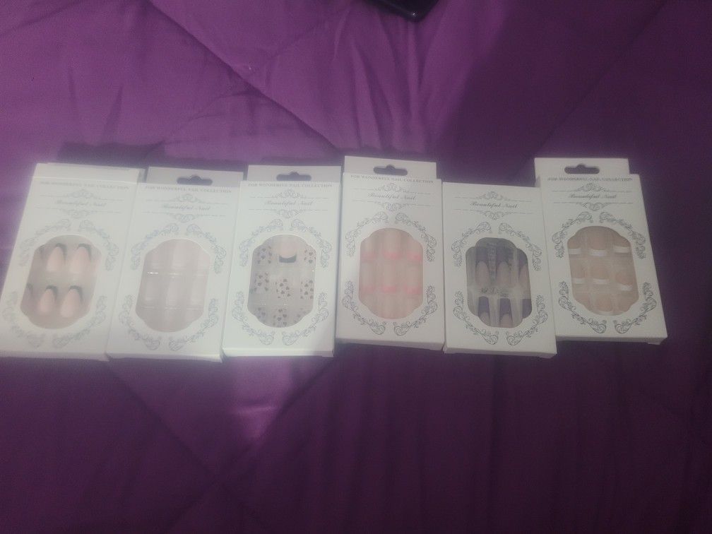 Complete Nail Set For 10 All The Sets