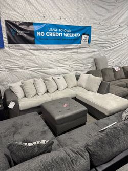 SECTIONAL (couch, sofa) !!NO CREDIT NEEDED !! TAKE IT HOME TODAY!! 🚛 SAME DAY DELIVERY AVAILABLE 🚚 Se Habla Español