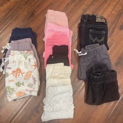 Baby Girl 0-3mo Bottoms Bundle 