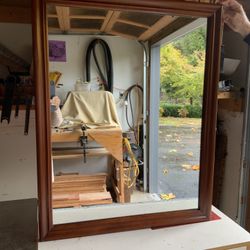 Mirror For Bureau Or Wall Mount