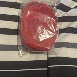 Red Nike shoelace
