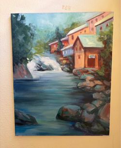 River painting