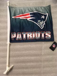 Patriots Car Flag