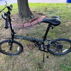 ZiZZO Urbano 24lb Lightest Aluminum Frame Genuine Shimano 8-Speed 20-Inch Folding Bike