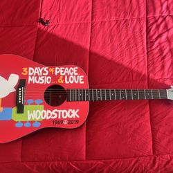 Martin X Series D-14 Guitar Woodstock 50th Anniversary 