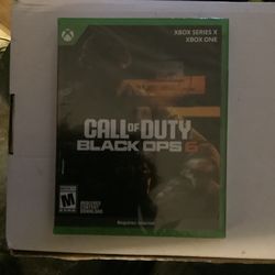 BRAND NEW SEALED - CALL of DUTY BLACK OPS 6 - XBOX SERIES X -   X BOX ONE VIDEO GAME  $30.00 - BEST OFFER!
