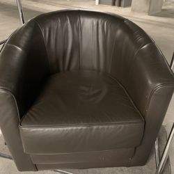 Leather Chair Swivel 