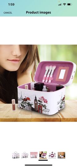 Makeup Organizer With Mirror!