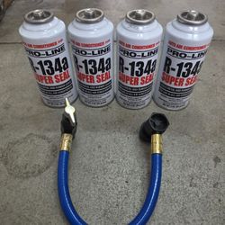 4 New Leak Sealer System Recharge