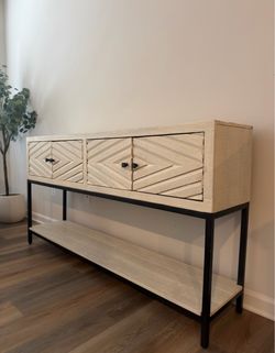 Ashley Furniture Console Table with Storage