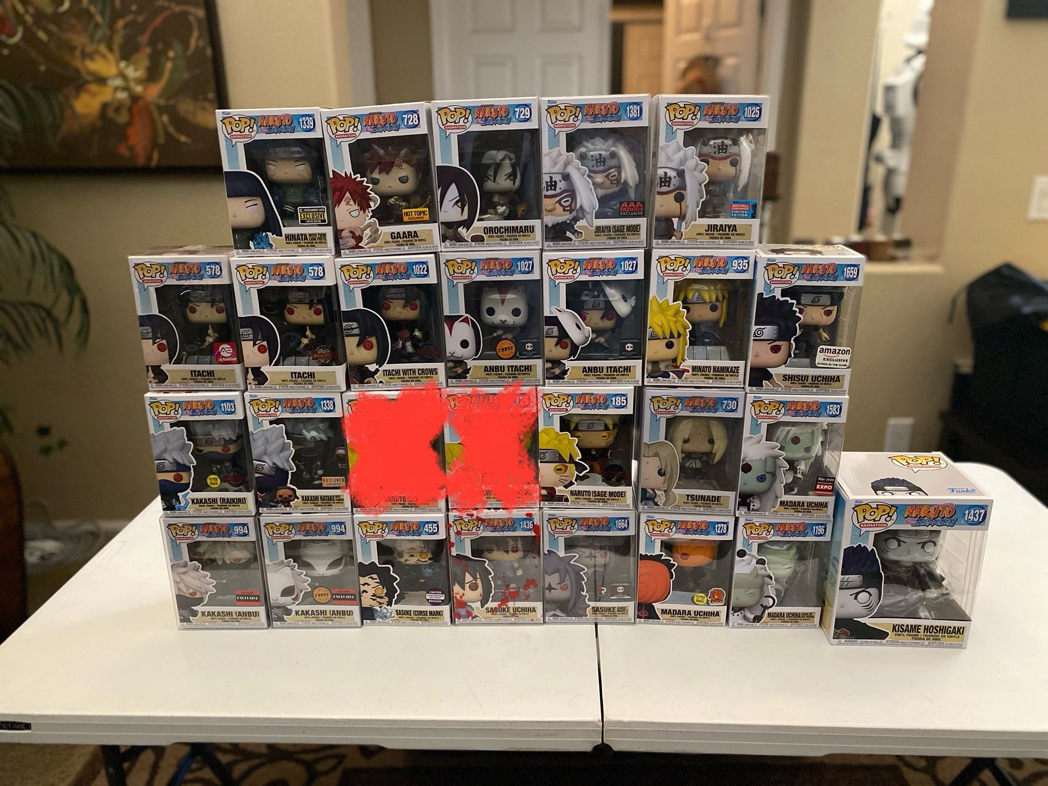 Naruto Funko Pop Lot
