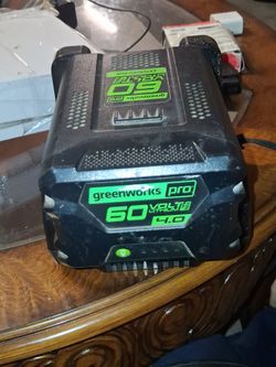 60 volt lithium Max battery