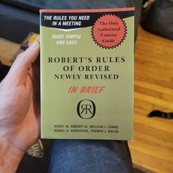 Roberts Rules of Order