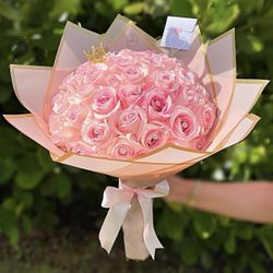 Rose Bouquets (ramo Buchon) Vase Bouquets And Box Arrangements