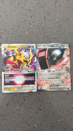Giratina Vstar and iron treads ex
