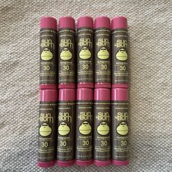 Sunscreen Lip Balm SPF 30 - Pomegranate 10sticks