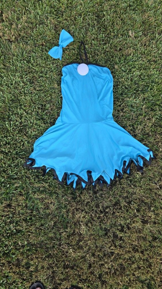 Betty Rubble and Bam-Bam Costumes