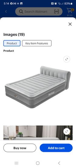 Air mattress size Queen 18 inch new in box pick up in pomona $55