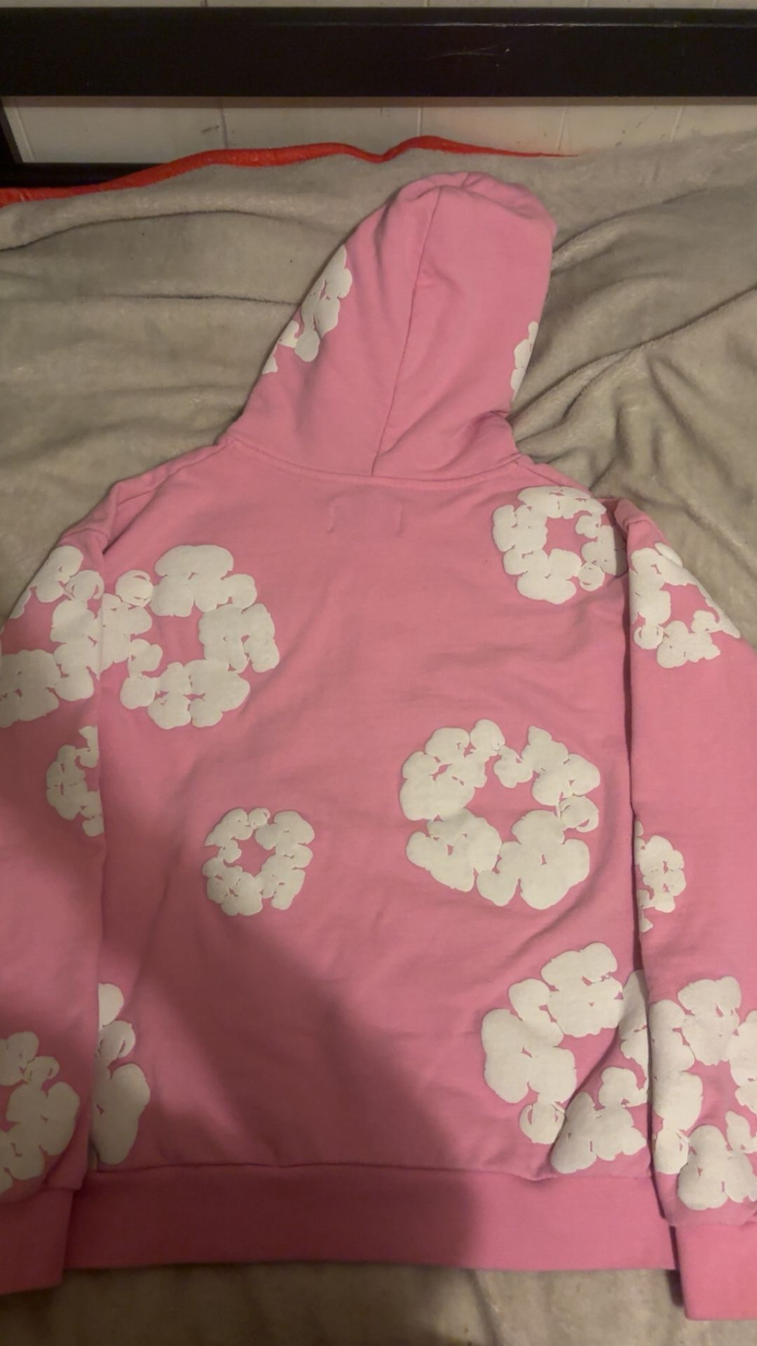 Pink Denim Tears Hoodie Size Small