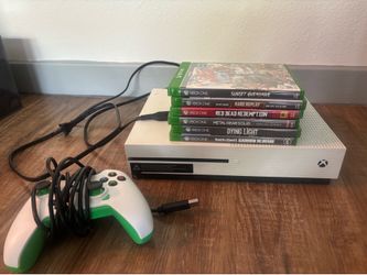 Xbox One S Bundle – Console + Controller + 6 Games