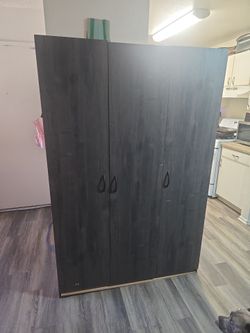3 door storage cabinet