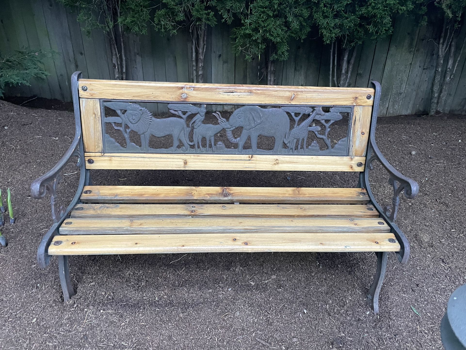 Outdoor Child’s Bench