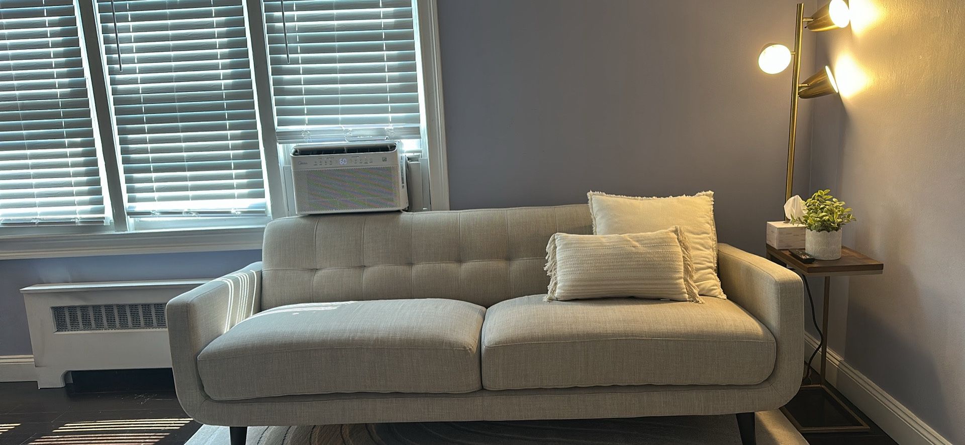 Beige Neutral Sofa