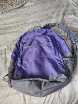 Lightweight purple backpack