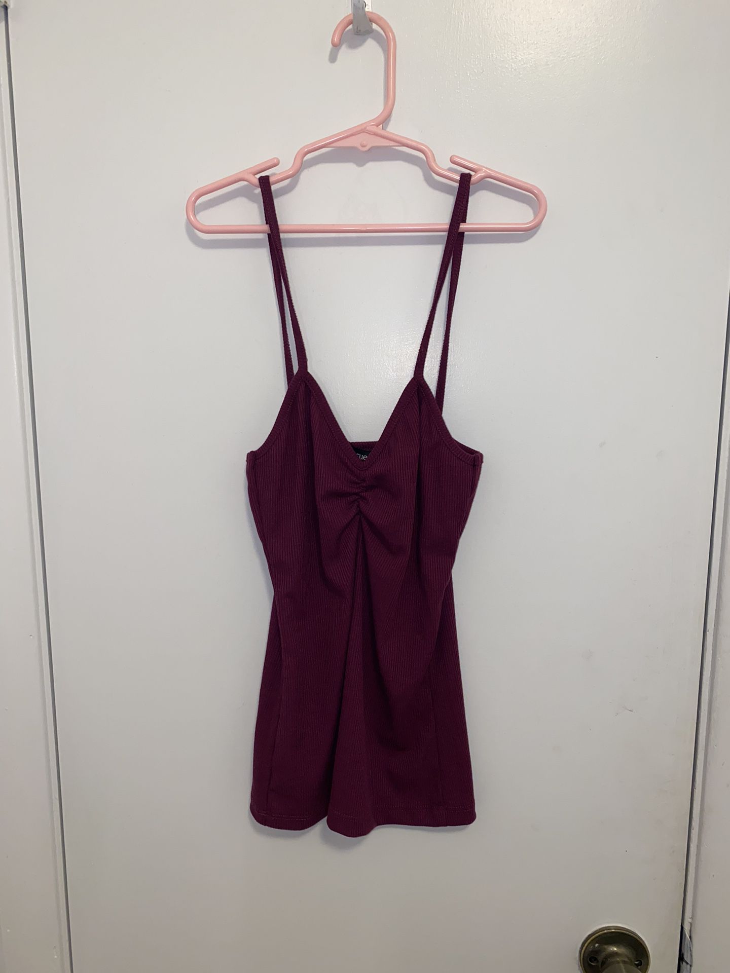 Burgundy Cami Top From Rue21 