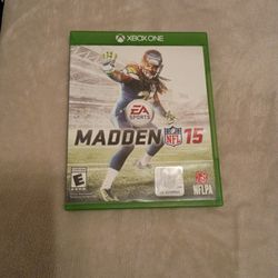 XBOX ONE    MADDEN NFL 15