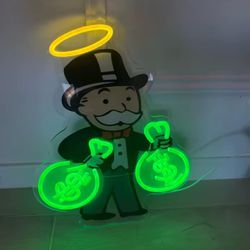 Monopoly Cash LED Neon Sign 