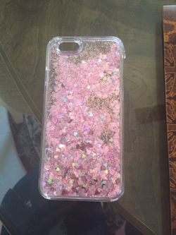 iPhone 6 glitter case