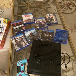 PS4 with games