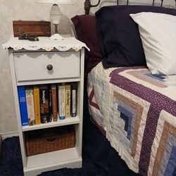 Bookcase nightstand side table