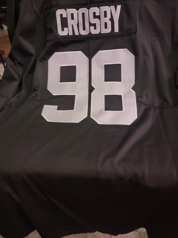 RAIDERS CROSBY 98 ユニフォーム 2XL ラスベガス・レイダース CROSBY