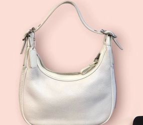 COACH  Vintage Legacy Pebbled Leather Small Hobo Shoulder Bag Purse 4464