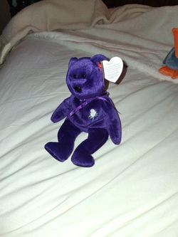 Princess Diana Ty Beanie Baby NO SPACES 