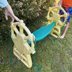 Swing Set See-saw Attachment 