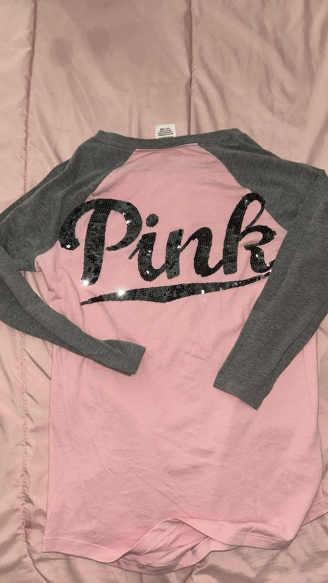 PINK Baseball Tee