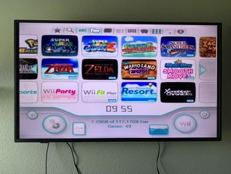 NINTENDO Wii Console System White With Games And Cables for Sale in  Orlando, FL - OfferUp