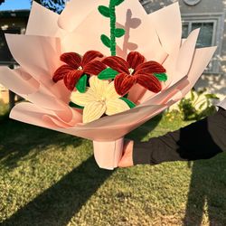brown pipe cleaners flowers, free delivery