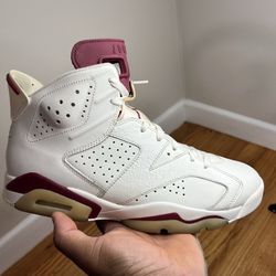 Air Jordan 6 “Maroon 2015” 384664 116 Size 10M NO BOX