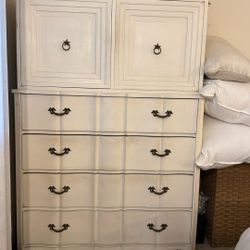 Vintage Solid Wood Dresser