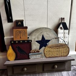 Folk Art Home Decor Or Americana