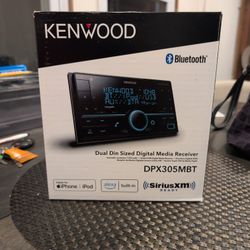 Kenwood Dual Din Sized Digital Media Receiver 
