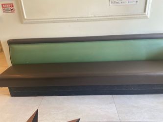 2 long booths