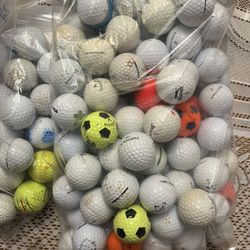 100 Golf Balls Mixed Brands. 