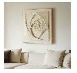 Framed 3D Textured Wall Art