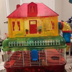 Hamster Habitat, 2 stories! 