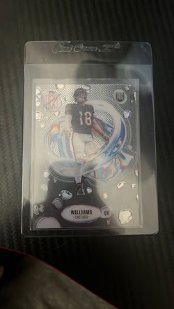 Caleb Williams Topps Chrome RC fluidity Ssp
